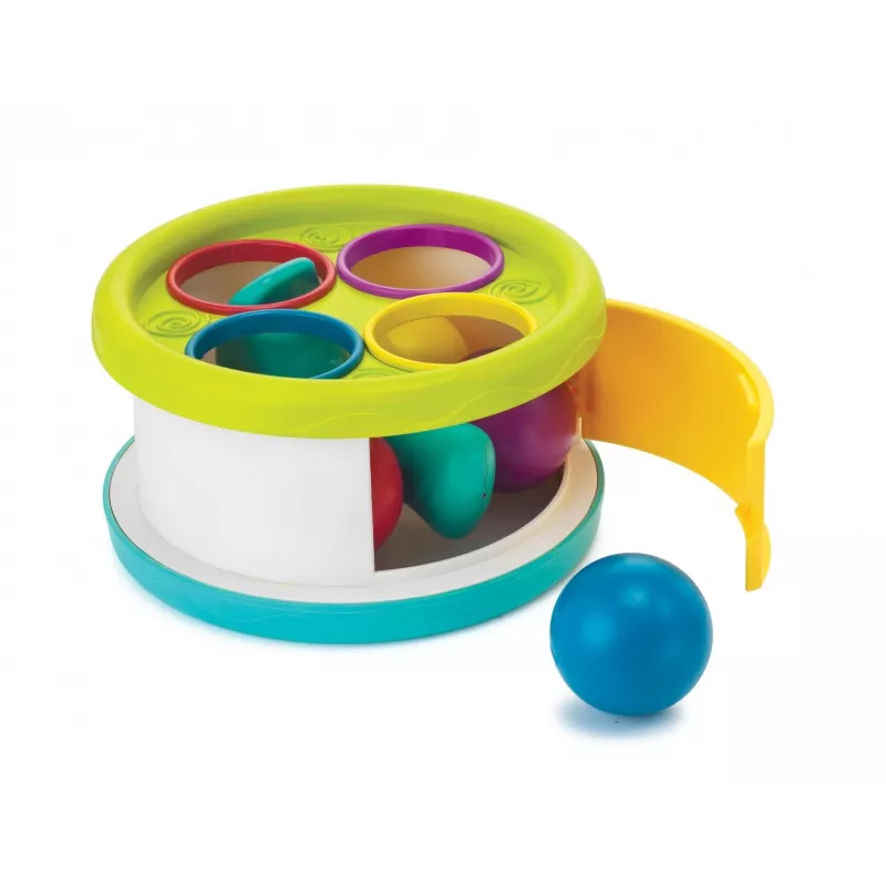 Ball Drop Hammer Toy B-kids 1164883N with Colorful Balls and Musical Sounds