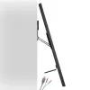 Maclean MC-481 Ultra Flat Slim TV wall mount Bracket Holder for 37-80 Flat Curved up to 75kg Max. VESA 600x400 Universal TV Mount Holde