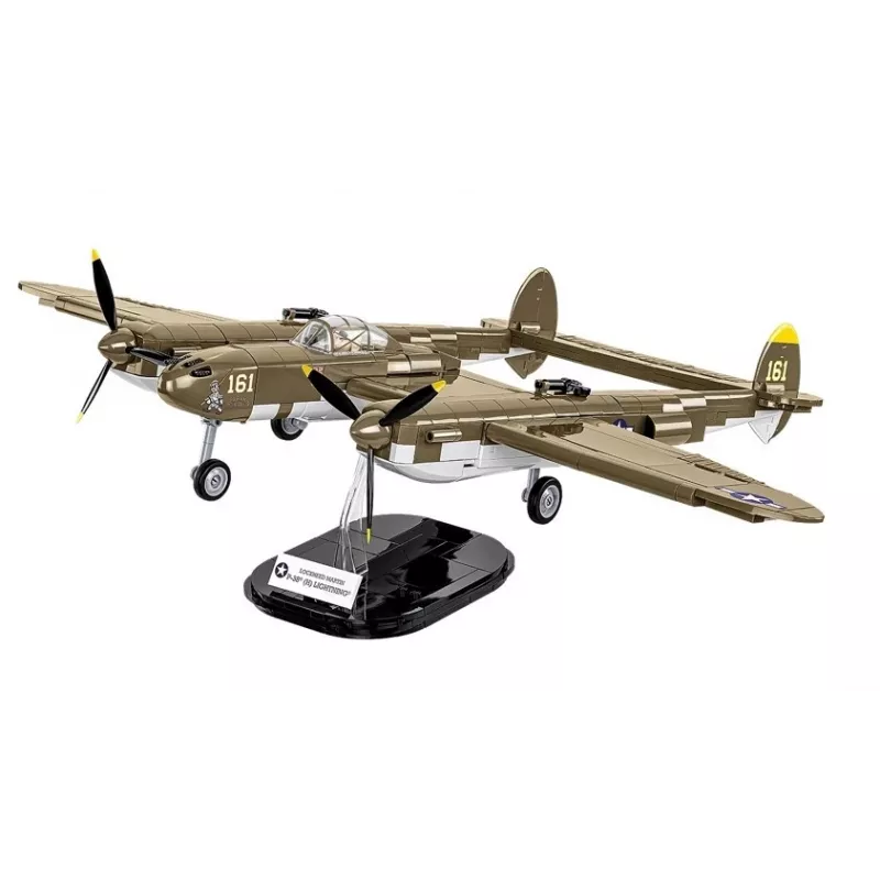 Cobi Building Blocks Lockheed P-38H Lightning set 5763 — scale model kit, collectible aircraft model