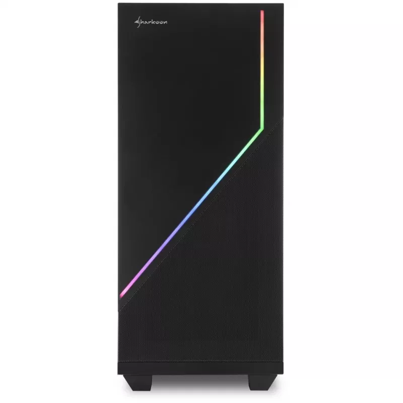Sharkoon RGB FLOW Midi Tower ATX without Power Supply USB/Audio