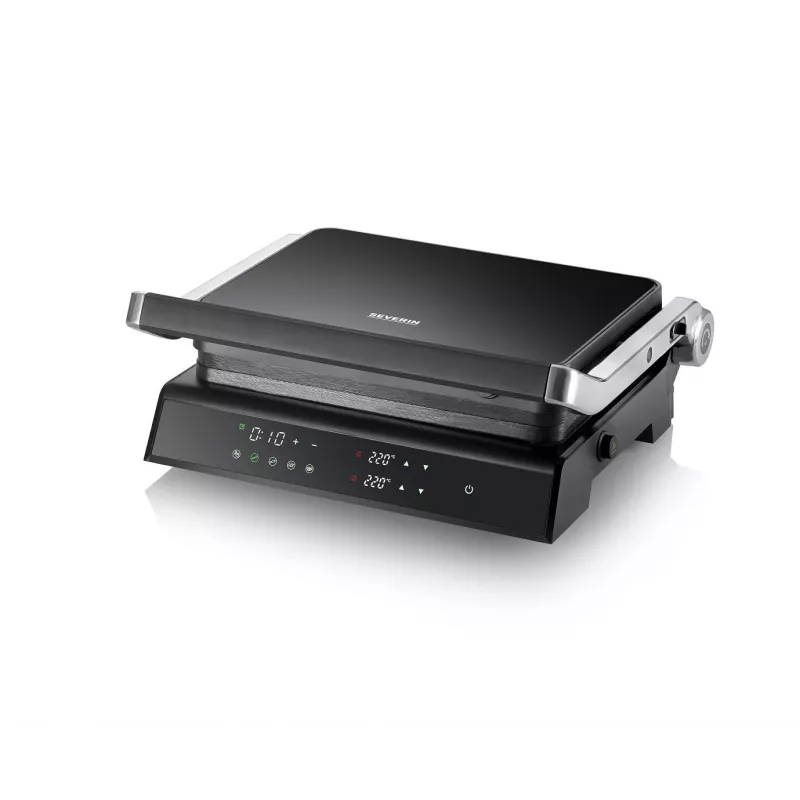 Contact grill Severin KG 2399 Black Stainless steel 1800 W