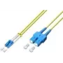 Lightwin LDP-09 LC-SC 10.0 Fibre Optic Cable 10 m Yellow (LDP-09 LC-SC 10.0)