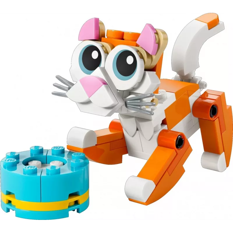 Blocks Creator 30714 Orange Cat