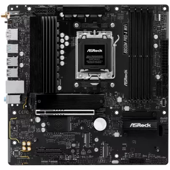 Motherboard ASRock B850M Pro-A WiFi micro ATX – AMD B850, Socket AM5, DDR5, 4x DIMM, 256GB, Wi‑Fi, 2.5Gb LAN