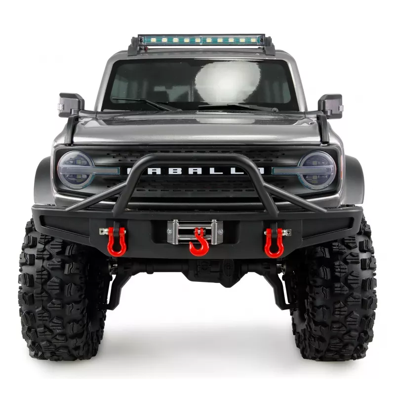 Radio-controlled crawler Amewi AMXRock Caballo 4WD 1:10 metallic grey