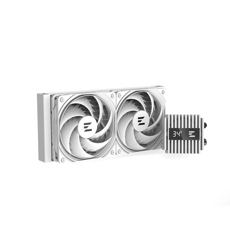 Zalman ALPHA2 A24 WHITE computer cooling system Processor All-in-one liquid cooler 12 cm