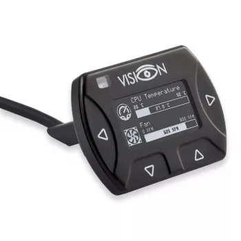 Aqua Computer VISION Touch with External USB Cable, IR, Temperature Measurement