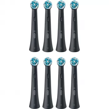 Replacement toothbrush heads Oral-B IOUR8BK 8-pack, black