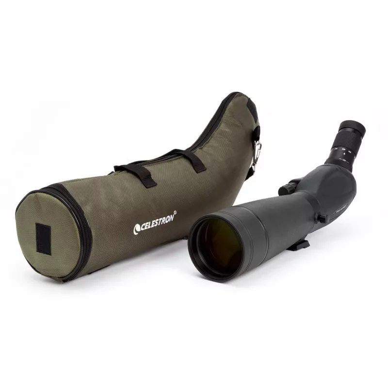 Celestron TrailSeeker 80-45 Degree spotting scope 60x BaK-4 Black