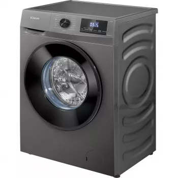 Front-load washing machine BOMANN WA 7185, 8 kg capacity, 1400 RPM, A energy class, black