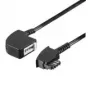Wentronic Goobay TAE-F Extension 4-pin, Black, 10 m - TAE-F-Plug to TAE-F-Socket (50275)