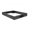 Rack plinth LANBERG CK01-66-B, 19 inch (48.3 cm) mounting, 600 mm width, black