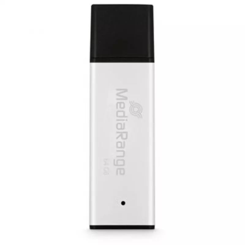 MEDIARANGE USB stick 64 GB USB 3.0 high performance aluminium - USB stick - 64 GB