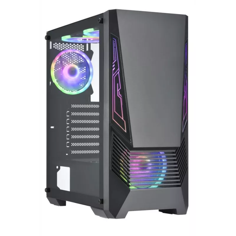 Case | GOLDEN TIGER | Supported motherboard form factors ATX/micro ATX | Black | Midi Tower | Buffalo M730i | BUFFALOM730I