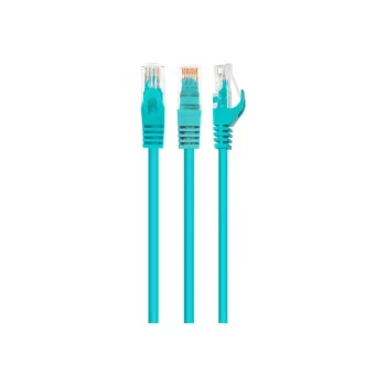 Network cable GEMBIRD Cat6 U/UTP (UTP) PP6U-1.5M/G — 1.5 m, RJ-45 to RJ-45, green