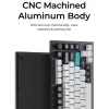 Mechanical Keyboard Keychron Q1 Max 75% with Banana Switches, Carbon Black