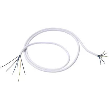 Cable Bachmann H05VV-F 5G 2.5mm2 White 1.5 m