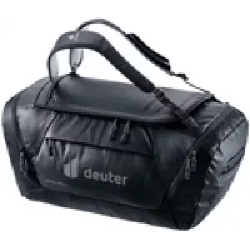 Duffel Bag DEUTER Duffel Pro 60 — 60 L capacity, black, durable travel sports bag