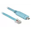Serial Cable DeLOCK 63914 USB Type-C RJ45 3m Blue