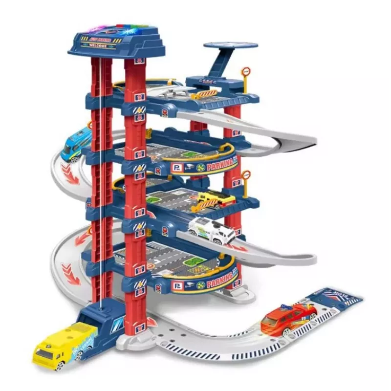 Extralink Kids | Car parking | garage with electric lift toy cars for children