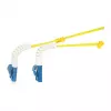 Synergy 21 LWL-2-Faser-Patchk. 0.25mtr.LC-LC 9/125um OS2 AD 2mm flexible Knickschutztülle - Kabel - Single- bzw. Monomode-Faser (S217039)