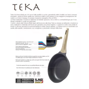 Round Pan Beper PE.165 Black