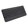 Logitech Signature K650 - Keyboard - Wireless - Bluetooth 5.1 - QWERTZ - Swedish - Graphite
