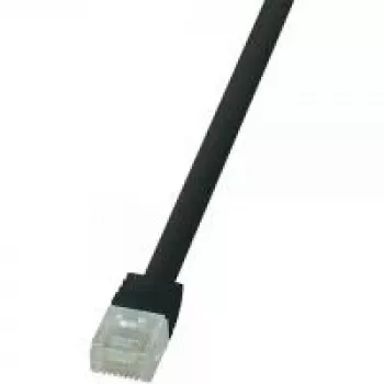 Networking Cable LogiLink 5m Cat6 RJ45 Black U/UTP