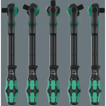 Wrench Ratchet Wera 05135882001 1 pc Black Green