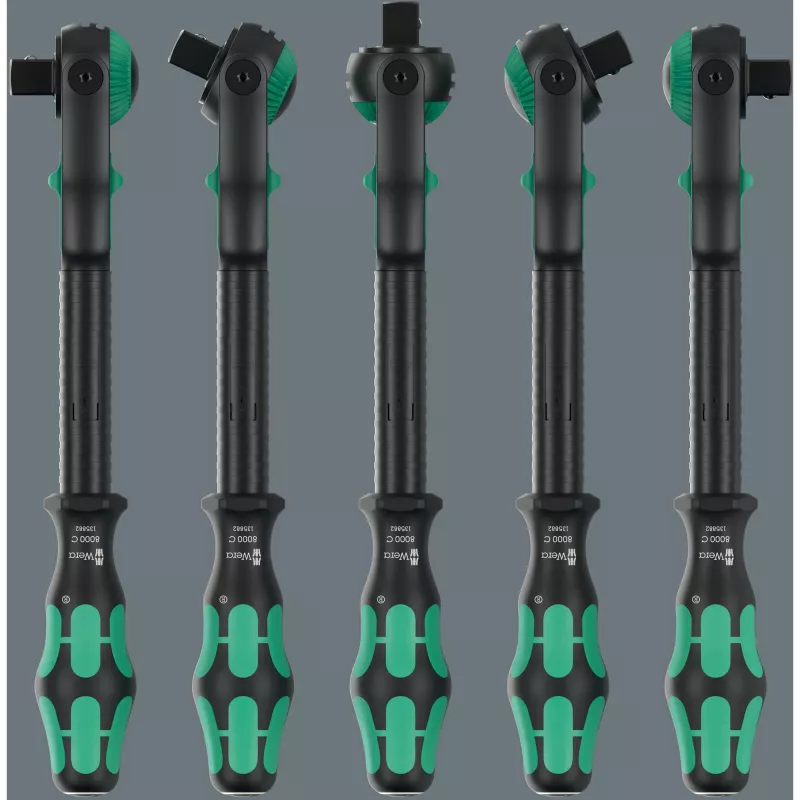 Wrench Ratchet Wera 05135882001 1 pc Black Green