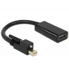 Video Cable Adapter DeLOCK 62640 Mini DisplayPort to HDMI 0.25m Black