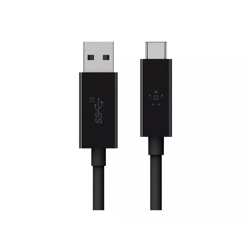 USB Cable Belkin USB-A - USB-C 0.9m F2CU029BT1M-BLK