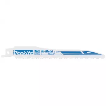 MAKITA BIM RECIPROCATING SAW BLADE 152x0,9mm /5pcs. WOOD, METAL, PVC (FAST)