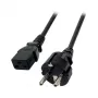 EFB-Elektronik Power Lead Grounded Plug 180° - C19 180°, black, 1,8 m, 3 x 1,50 mm² Manufacturer: EFB Elektronik (EK511.1,8)
