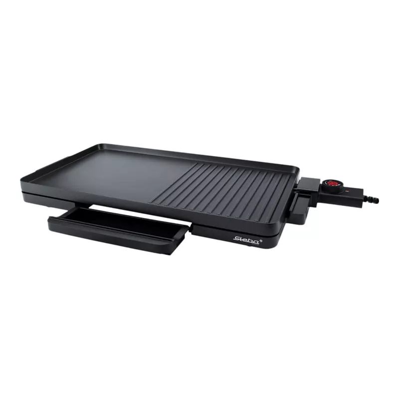 Electric table grill Steba VG 30 Slim with adjustable temperature control, black