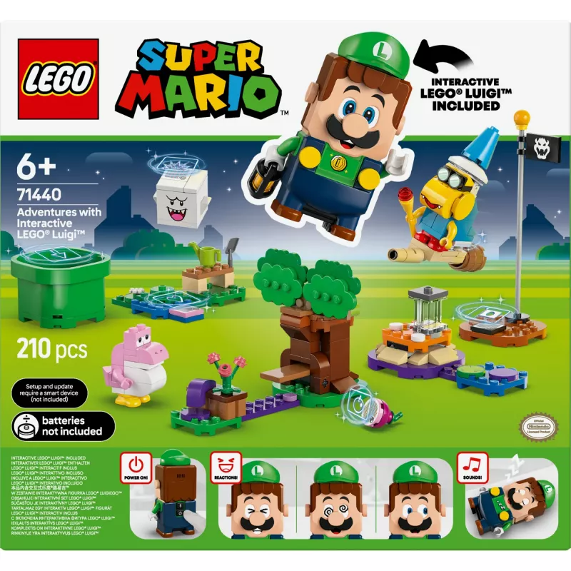 Construction Toy LEGO 71440 Super Mario Interactive LEGO Luigi figure set