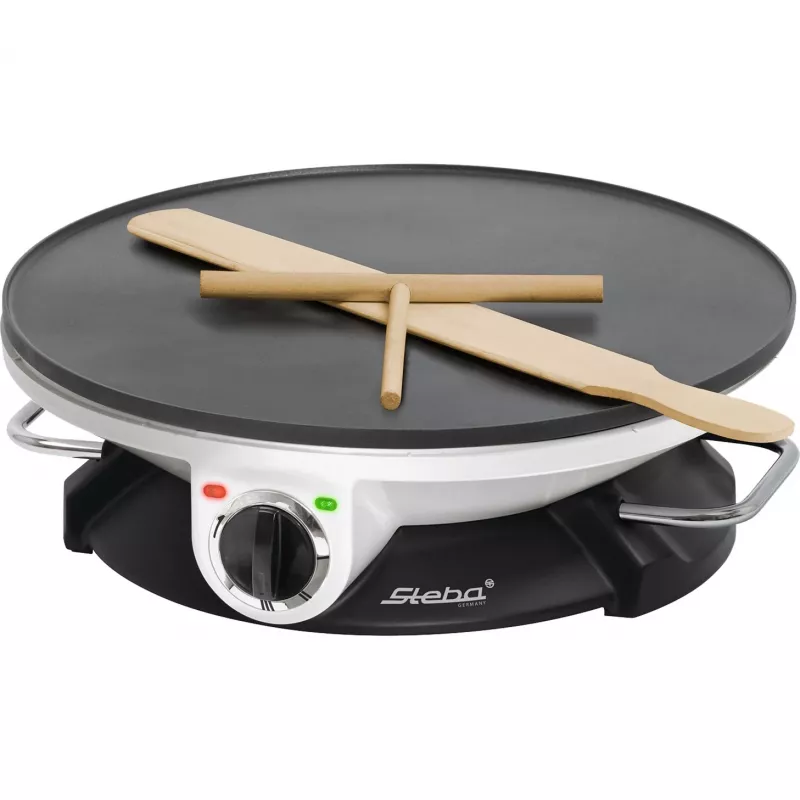 Steba CR 32 - crepe plate - 1.2 kW - Black/White