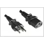 Microconnect PE010418BRAZIL power cable Black 2.1 m C13 coupler
