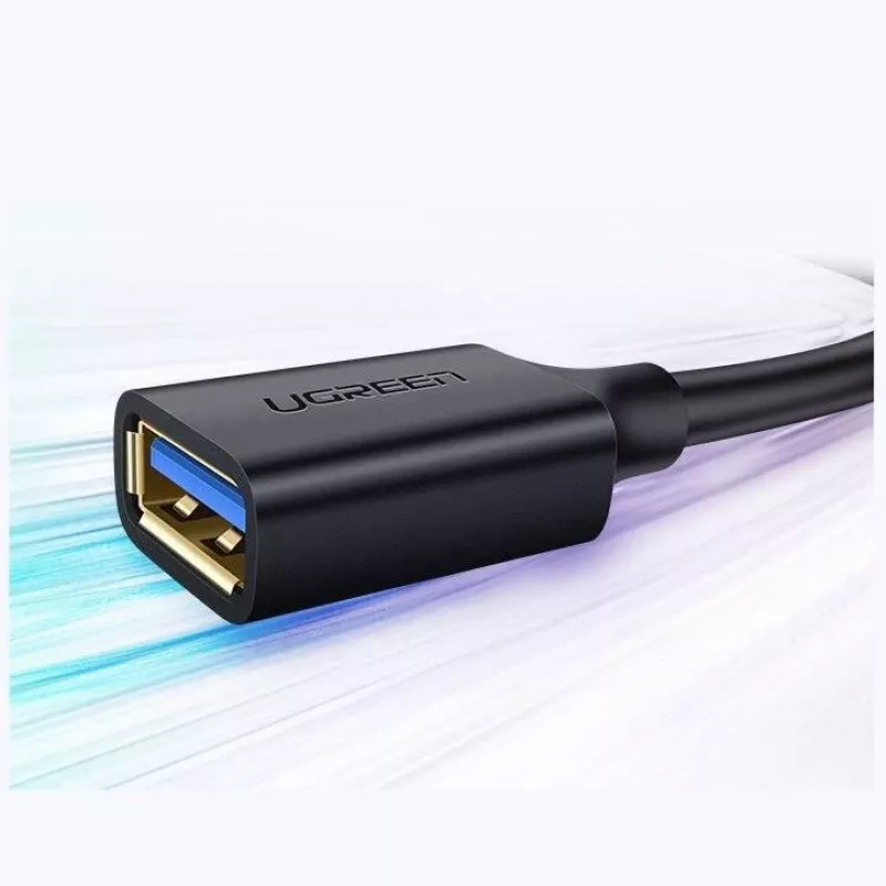 Ugreen extension cable adapter USB 3.0 (female) to USB 3.0 (male) 2m (black)