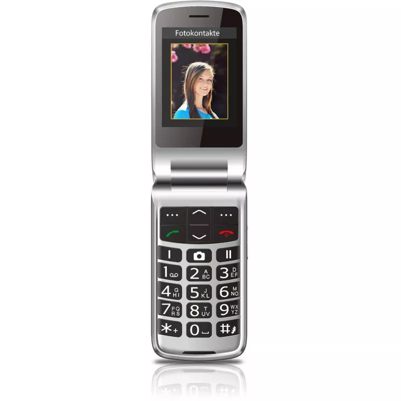 Smartphone Beafon SL645 LTE 2.8 inch 1550 mAh Black Silver