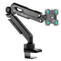 Monitor wall mount ONKRON G90-B for 13–34 inch screens, black, VESA 75x75–100x100, max 10 kg, height 195–445 mm