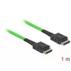 DeLOCK 85214 SAS cable 1 m Black SFF-8611 SFF-8611