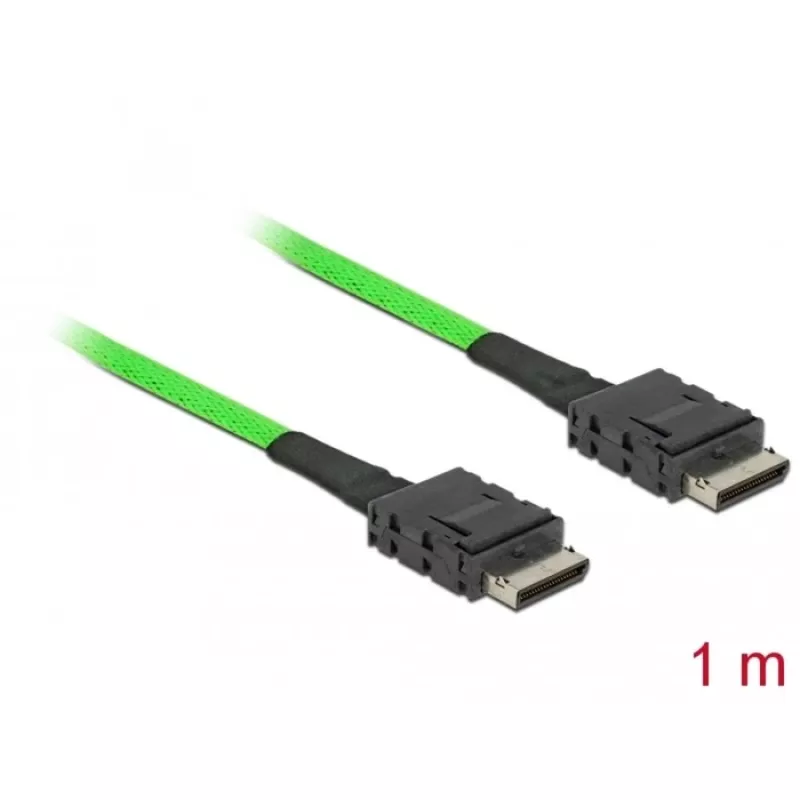 DeLOCK 85214 SAS cable 1 m Black SFF-8611 SFF-8611