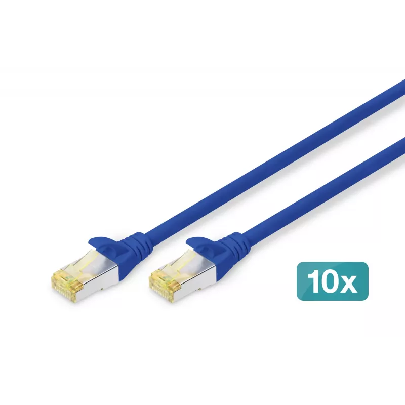 Digitus DK-1644-A-020-B-10 Ethernet Patch Cable Blue