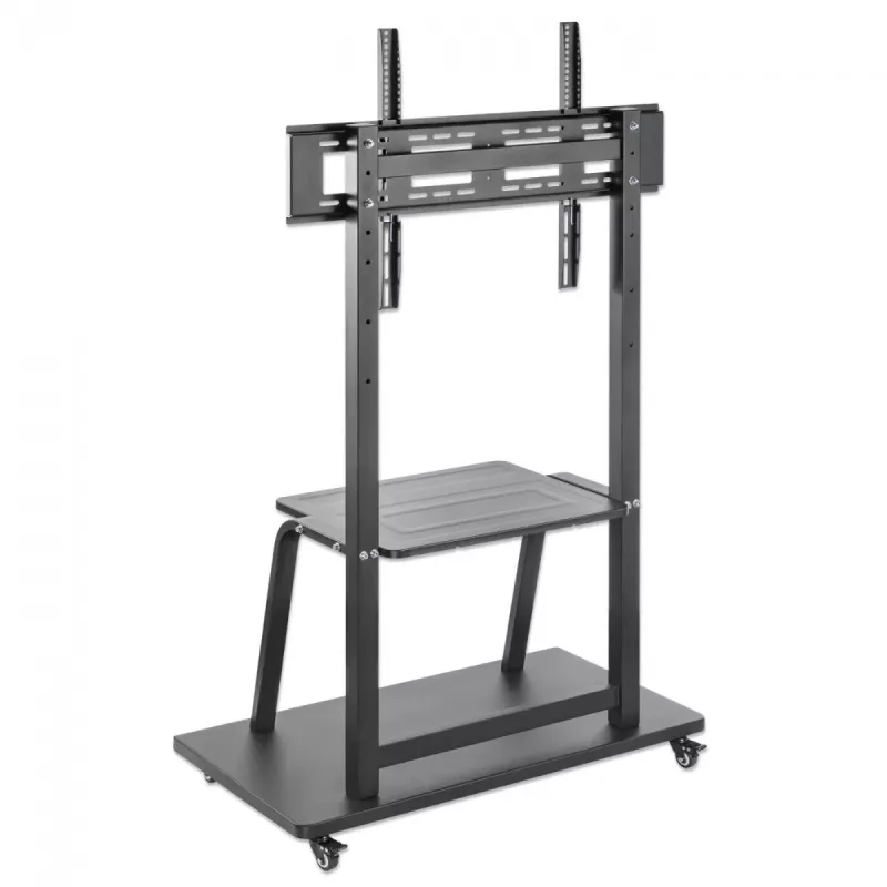 Trolley stand MANHATTAN 1-screen 37–100 inch Black VESA 200x200–800x600 Max 150 kg