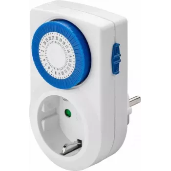 Goobay Analoge Timer Switch - precise and simple control of electronic devices (59038)