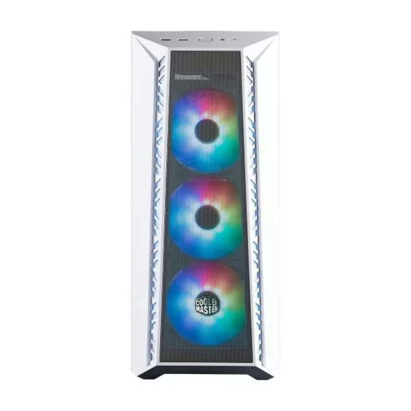 Cooler Master MasterBox 520 - Midi Tower - PC - White - ATX - EATX - micro ATX - Mini-ITX - SSI CEB - acrylonitrile butadiene styrene (ABS) - Steel - Tempered Glass - Multi