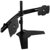 SilverStone SST-ARM23BS-L - Dual Monitor Arm - black