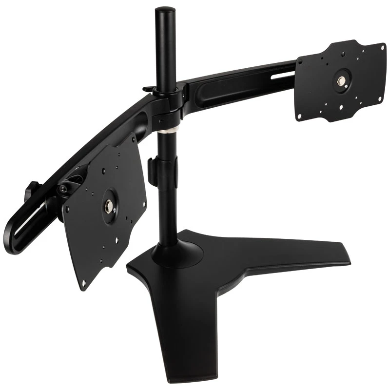 SilverStone SST-ARM23BS-L - Dual Monitor Arm - black