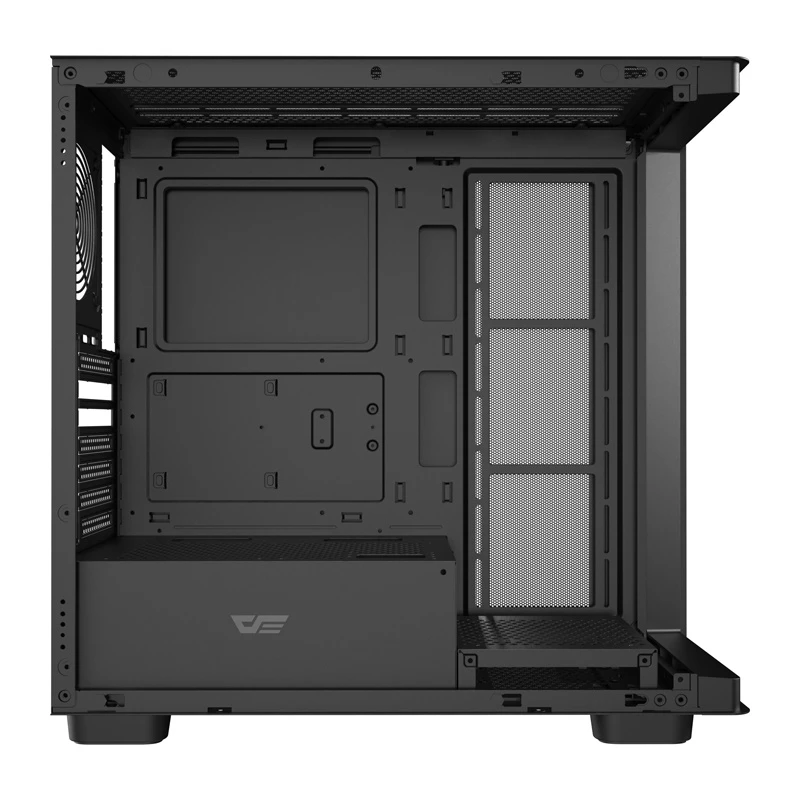 Computer case DarkFlash DS900G (black) — mid-tower ATX compatible, tempered glass side panel